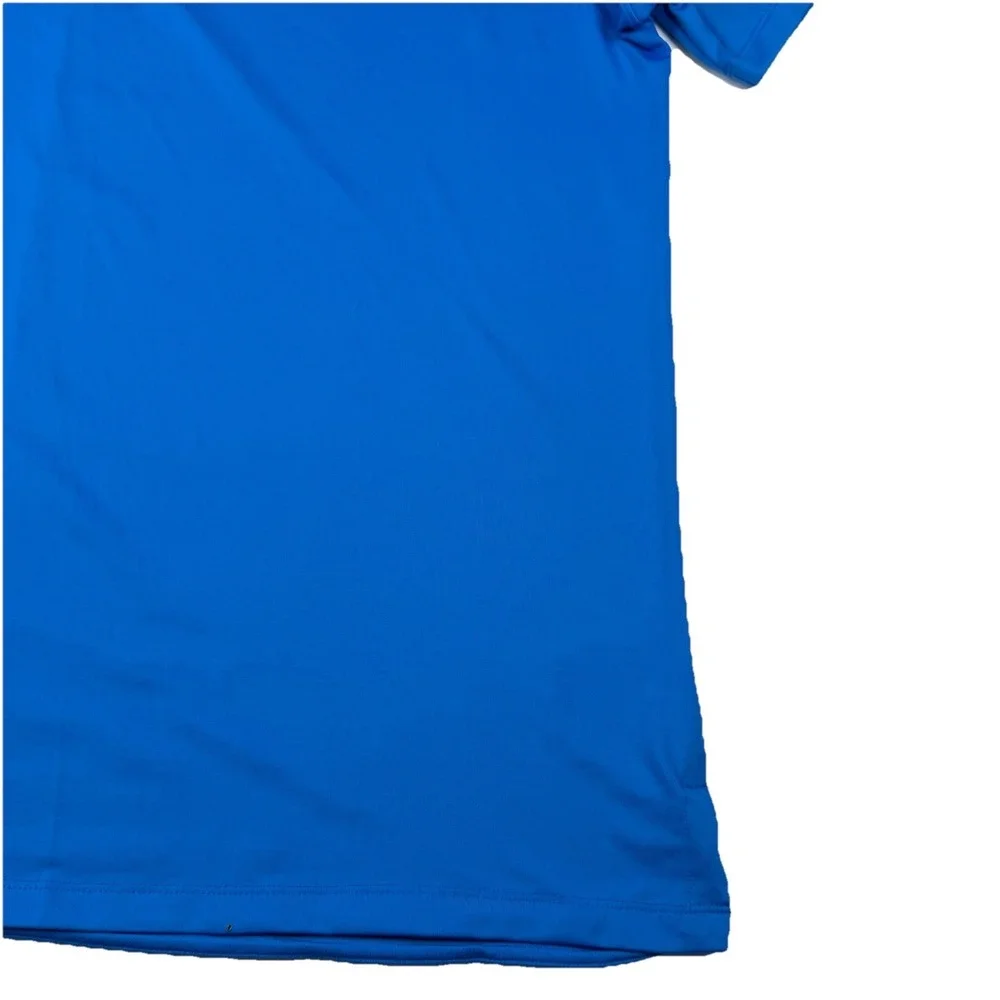 Nike Dri-Fit‎ Tiger Woods Vapor Reflective Blade V Golf Polo BV0501-406 Blue XL